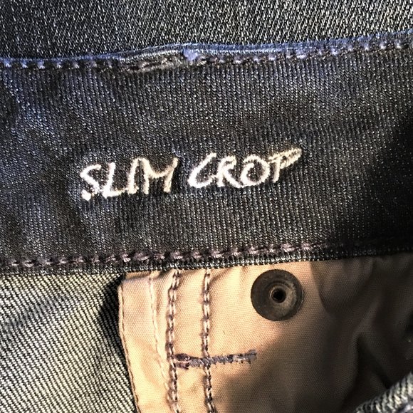 HOPE & HOWARD Slim Crop Dark Wash Jeans   26/2 - Picture 11 of 12